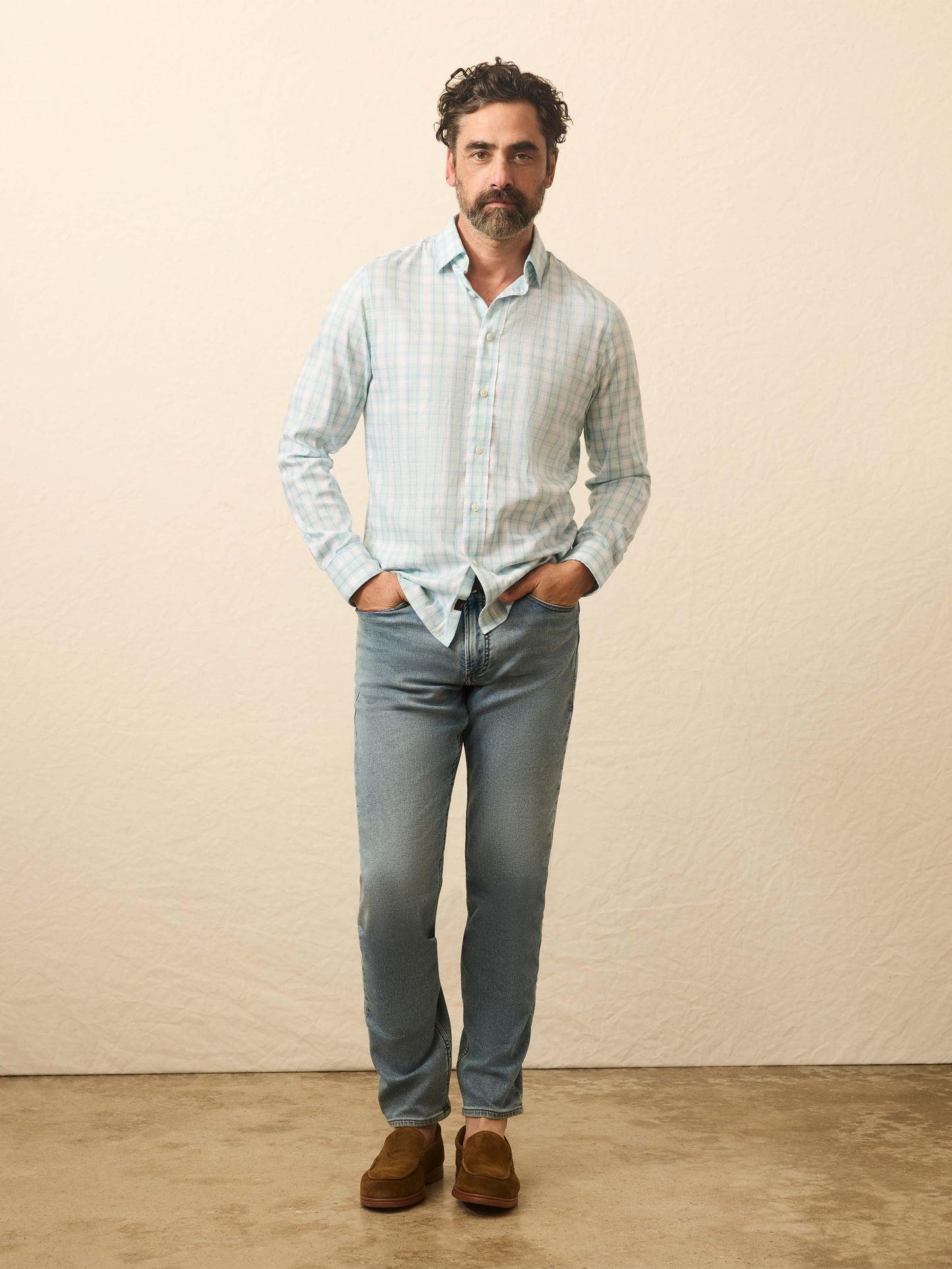 Movement™ Shirt - Stone Lagoon Plaid