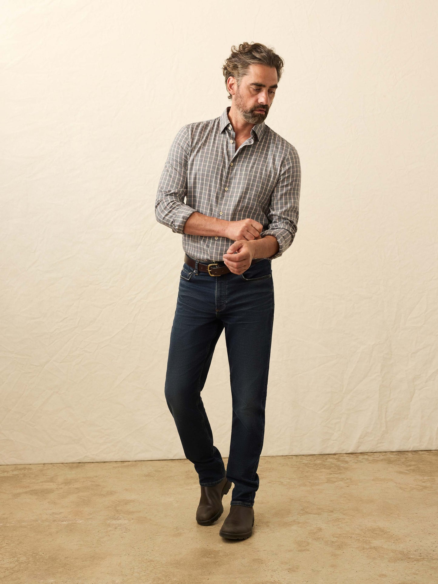 Movement™ Monterey Shirt - Cherry Wood Plaid