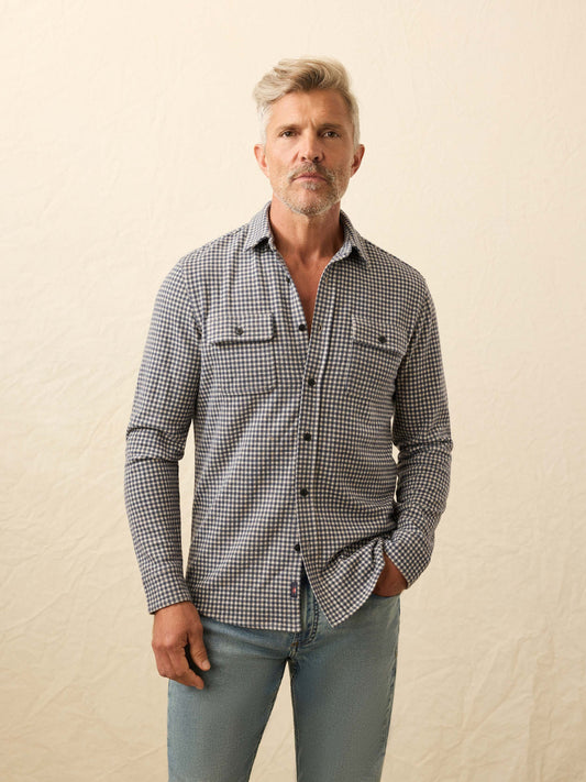 Legend™ Sweater Shirt - Encinitas Gingham