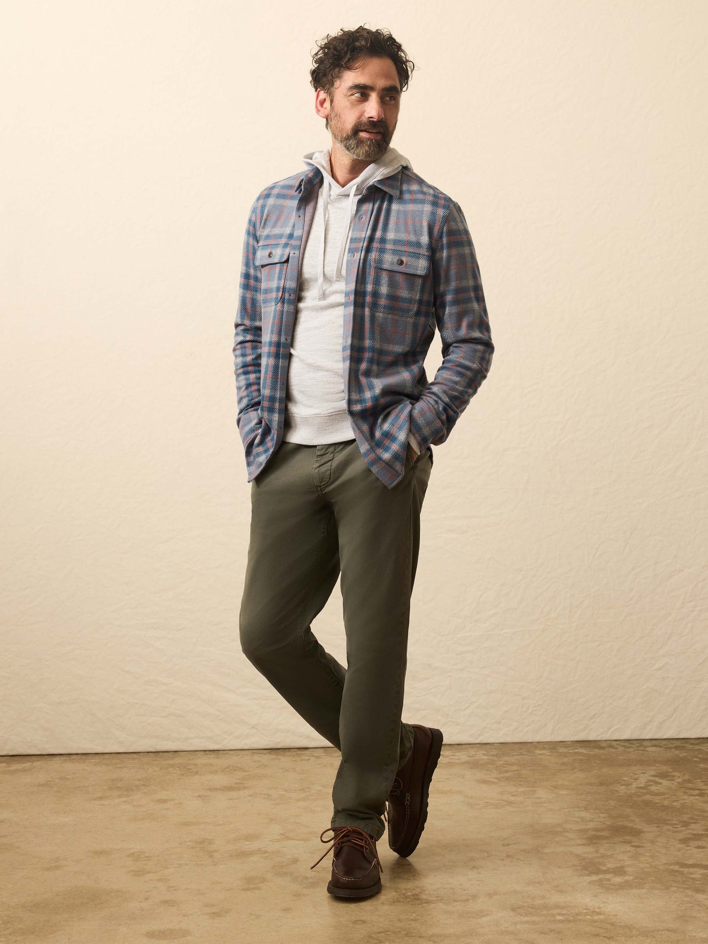 Legend™ Sweater Shirt (Double Pocket) - Three Lakes Plaid