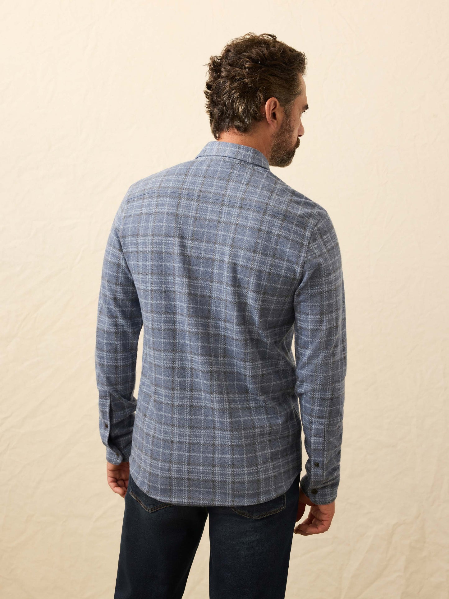 Legend™ Sweater Shirt (Single Pocket) - Castle Lake Plaid