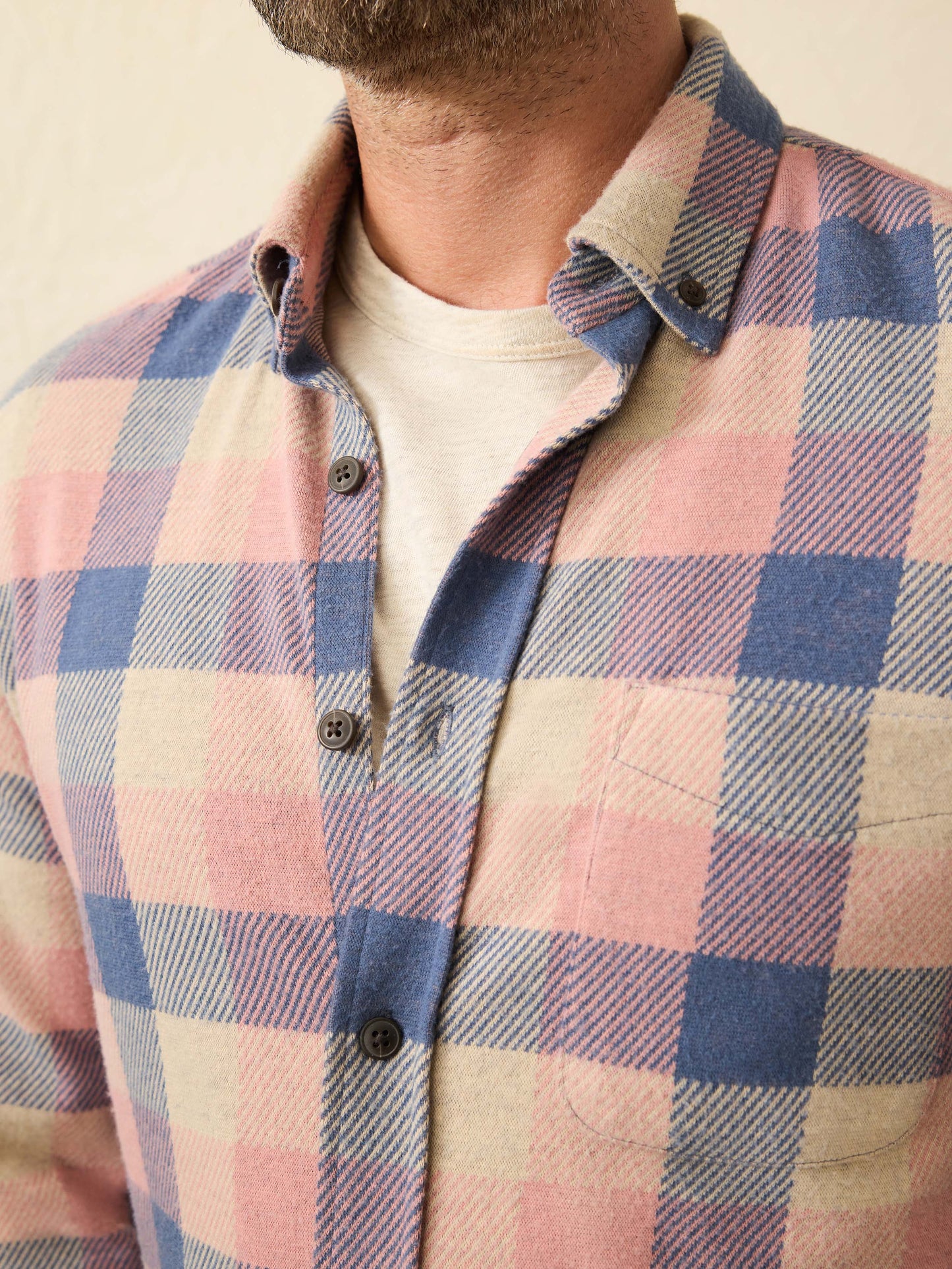 Legend™ Sweater Shirt (Single Pocket) - Copper Navy Buffalo