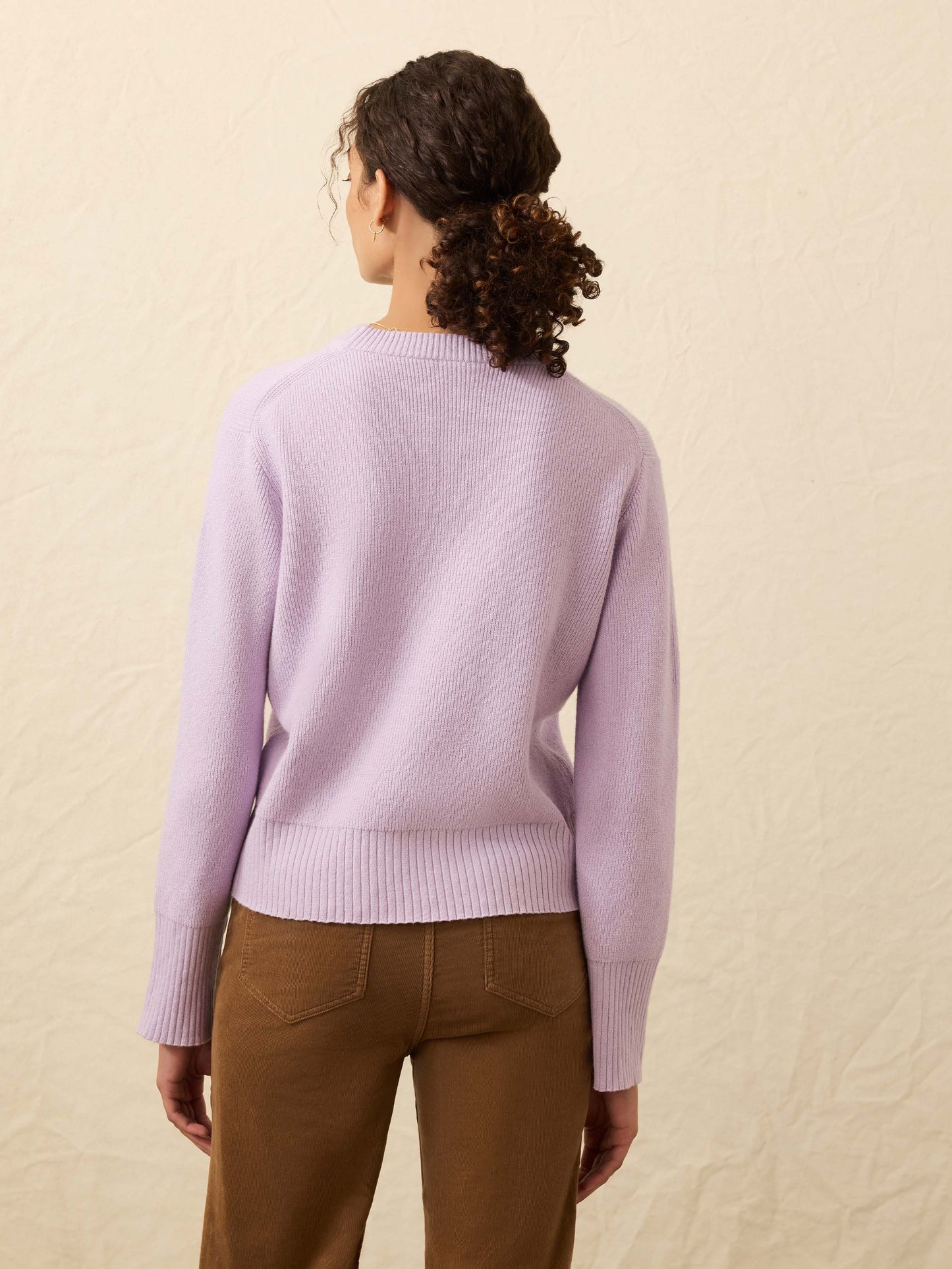 Jackson Crewneck Sweater - Ice Lilac Heather