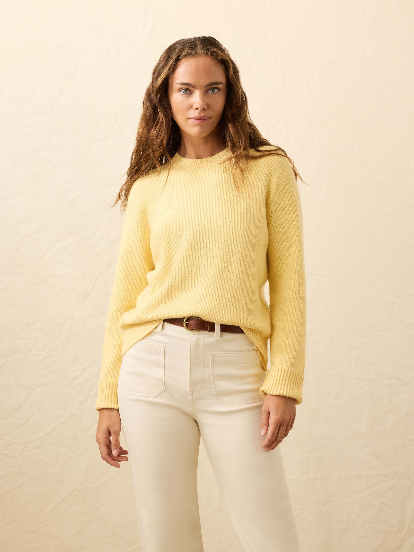 Jackson Crewneck Sweater - Sunray