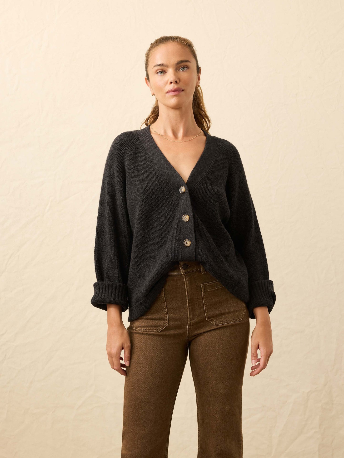 Jackson Cardigan - Charcoal Heather