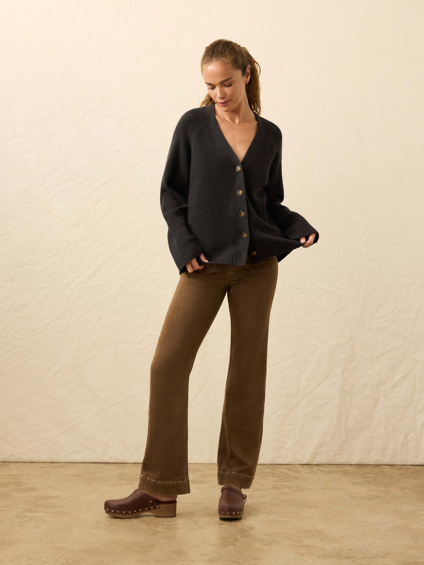 Jackson Cardigan - Charcoal Heather