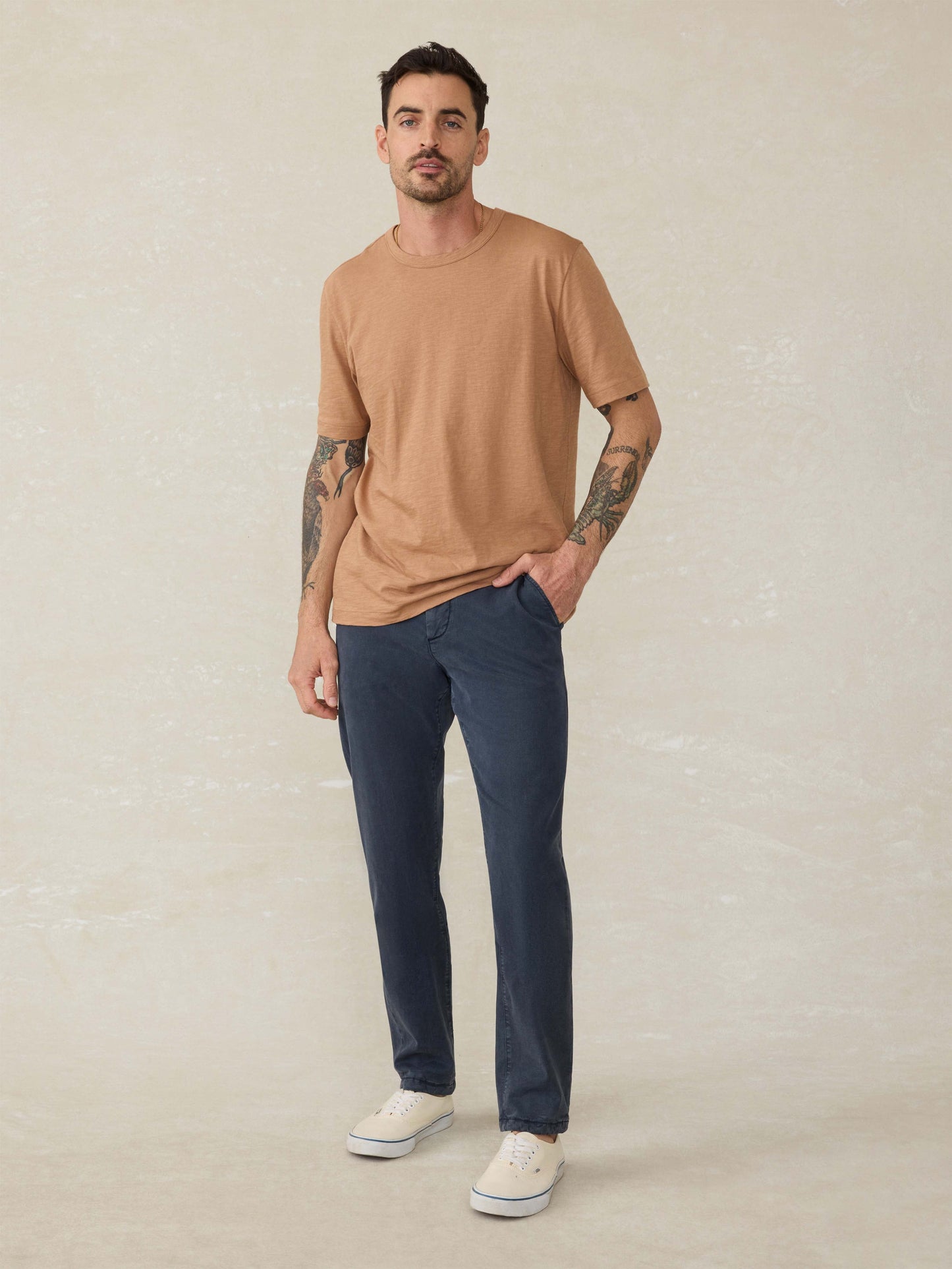 Sunwashed Regenerative Tee - Bronze