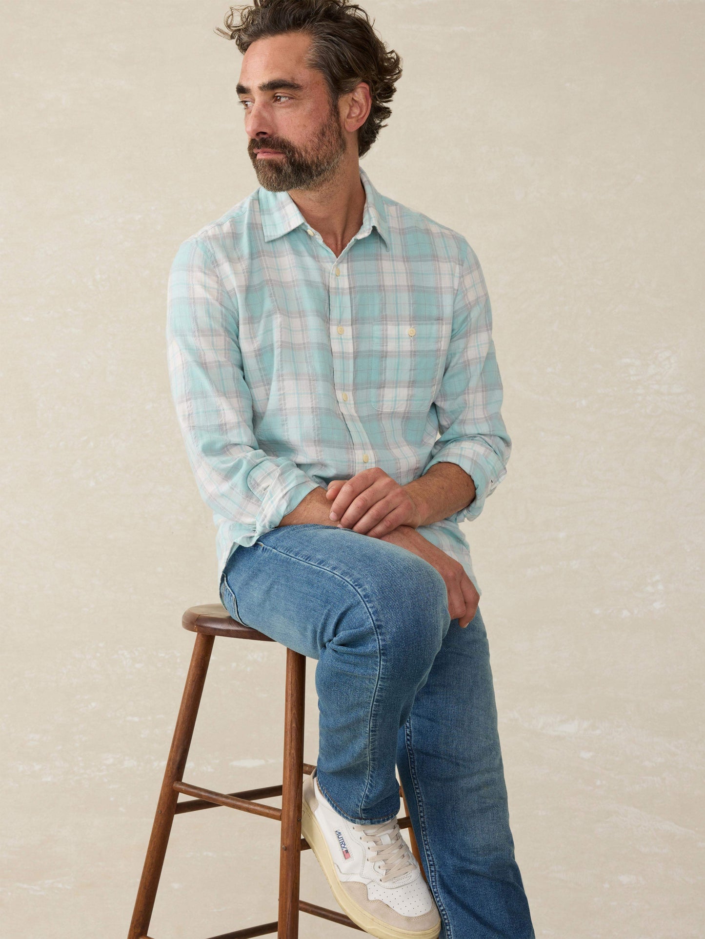 Delray Shirt - Spring Isle Plaid