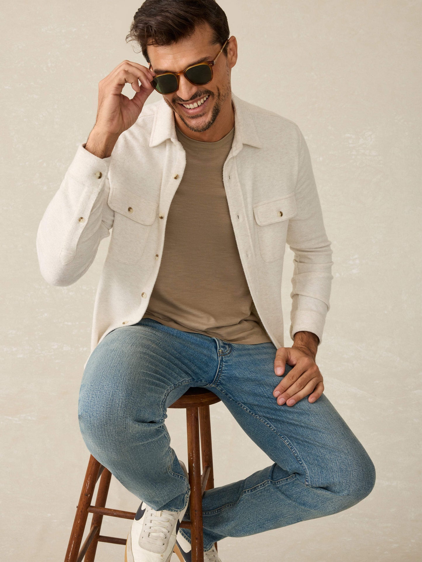 Legend™ Sweater Shirt - Off White