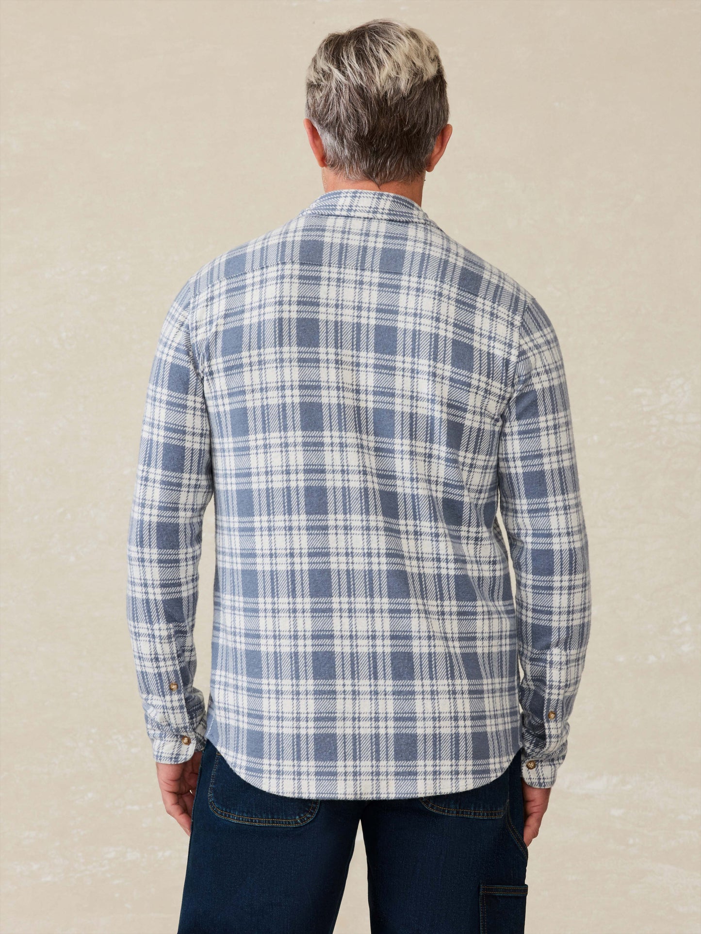 Legend™ Sweater Shirt - Aegean Sand Plaid