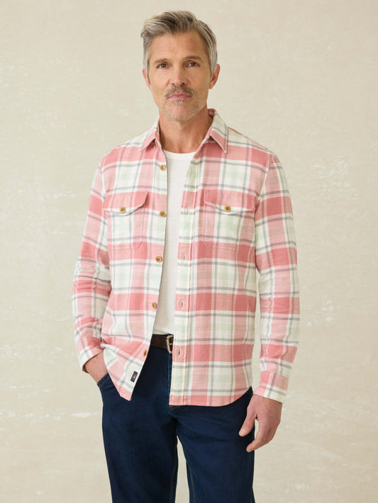 Mill Creek Overshirt - Red Cliff Plaid