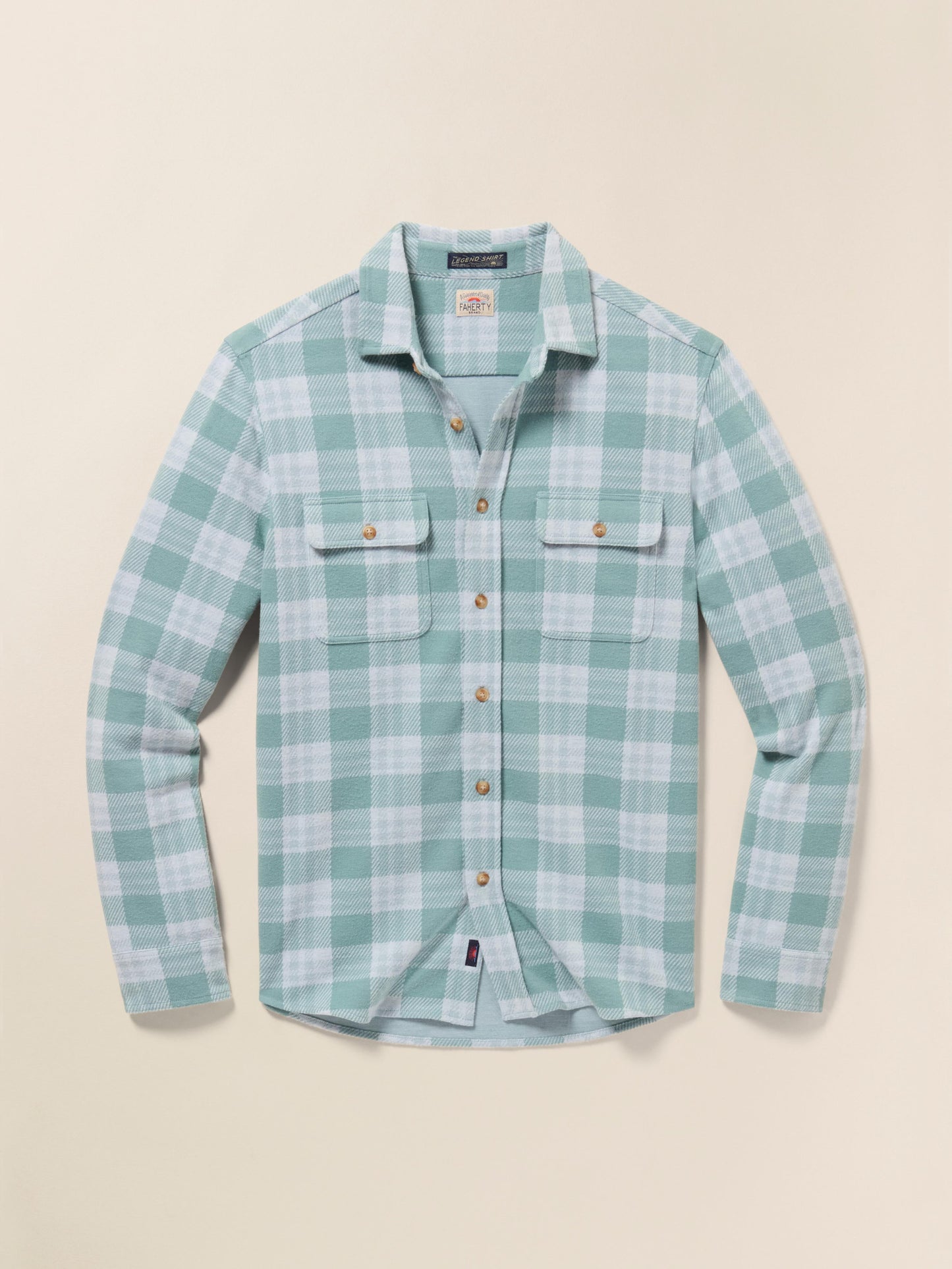 Legend™ Sweater Shirt - West Palm Plaid
