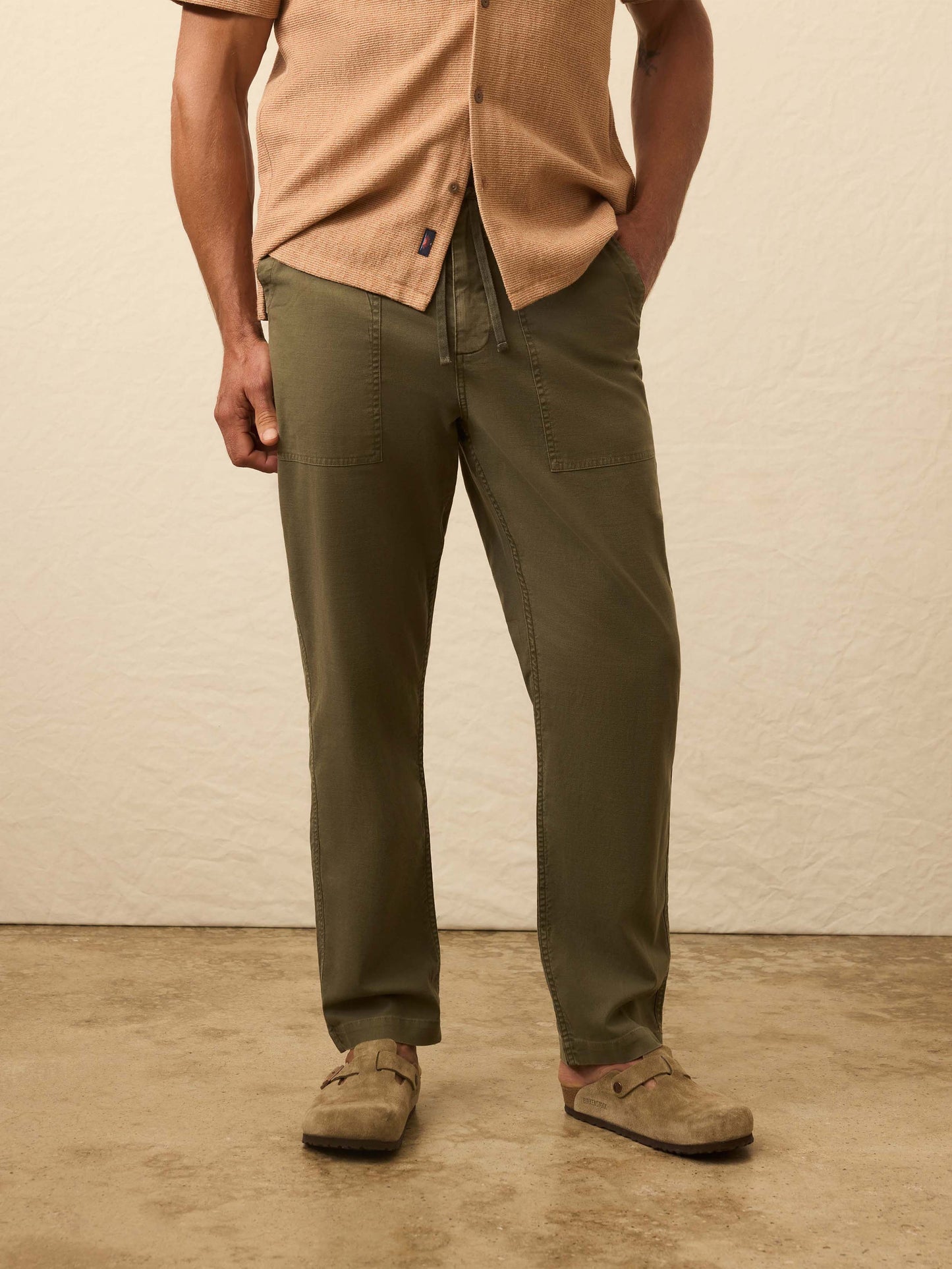 Dune Utility Pant - Light Pine