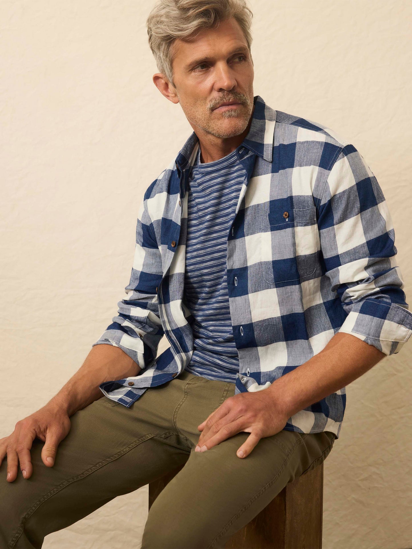 Long-Sleeve Breeze Shirt - Stormy River Buffalo