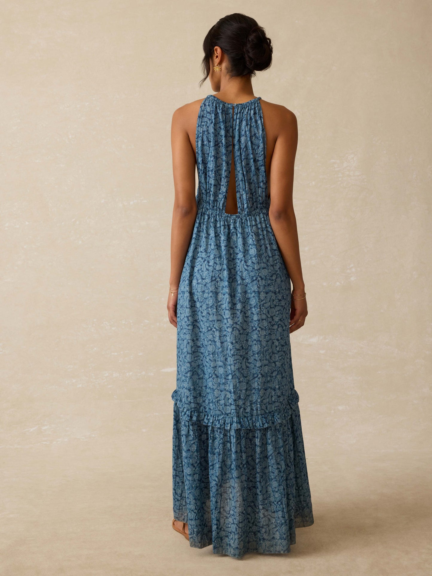 Amelia Dress - Azure Belmonte Floral