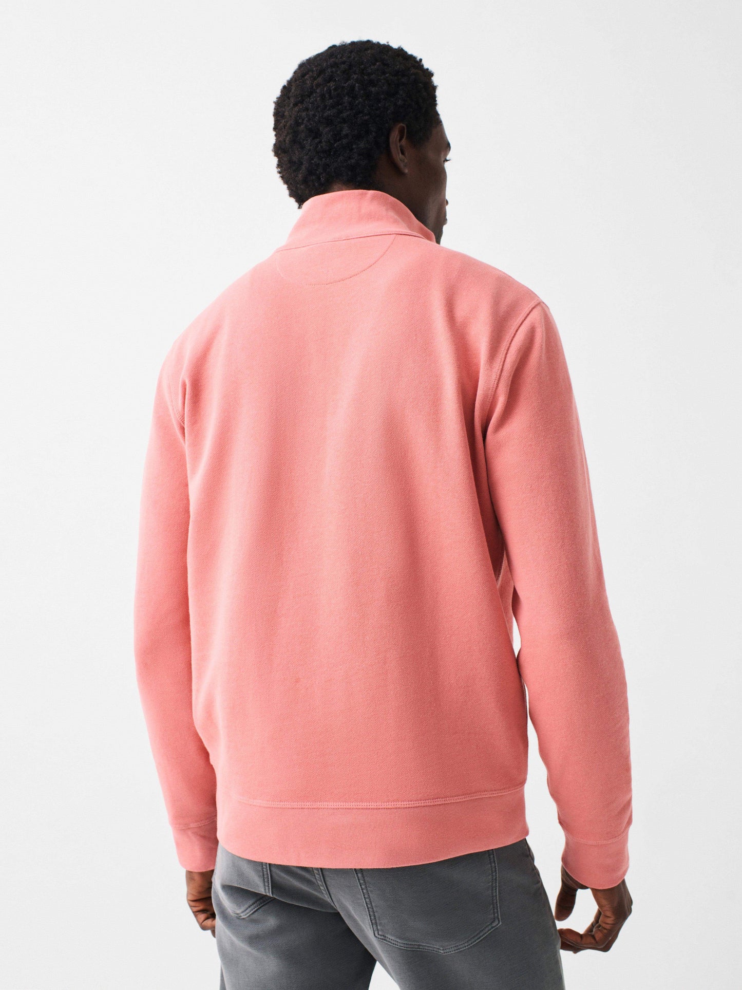Charleston Long-Sleeve Terry Quarter Zip - Faded Flag