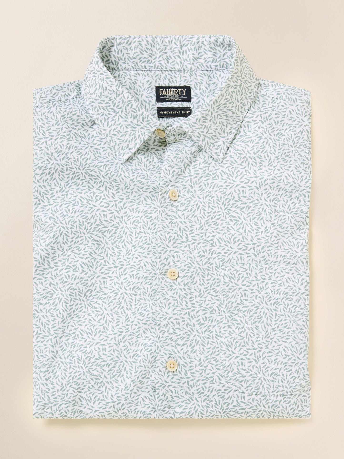 Short-Sleeve Movement™ Monterey Shirt - Sage Grove Foliage