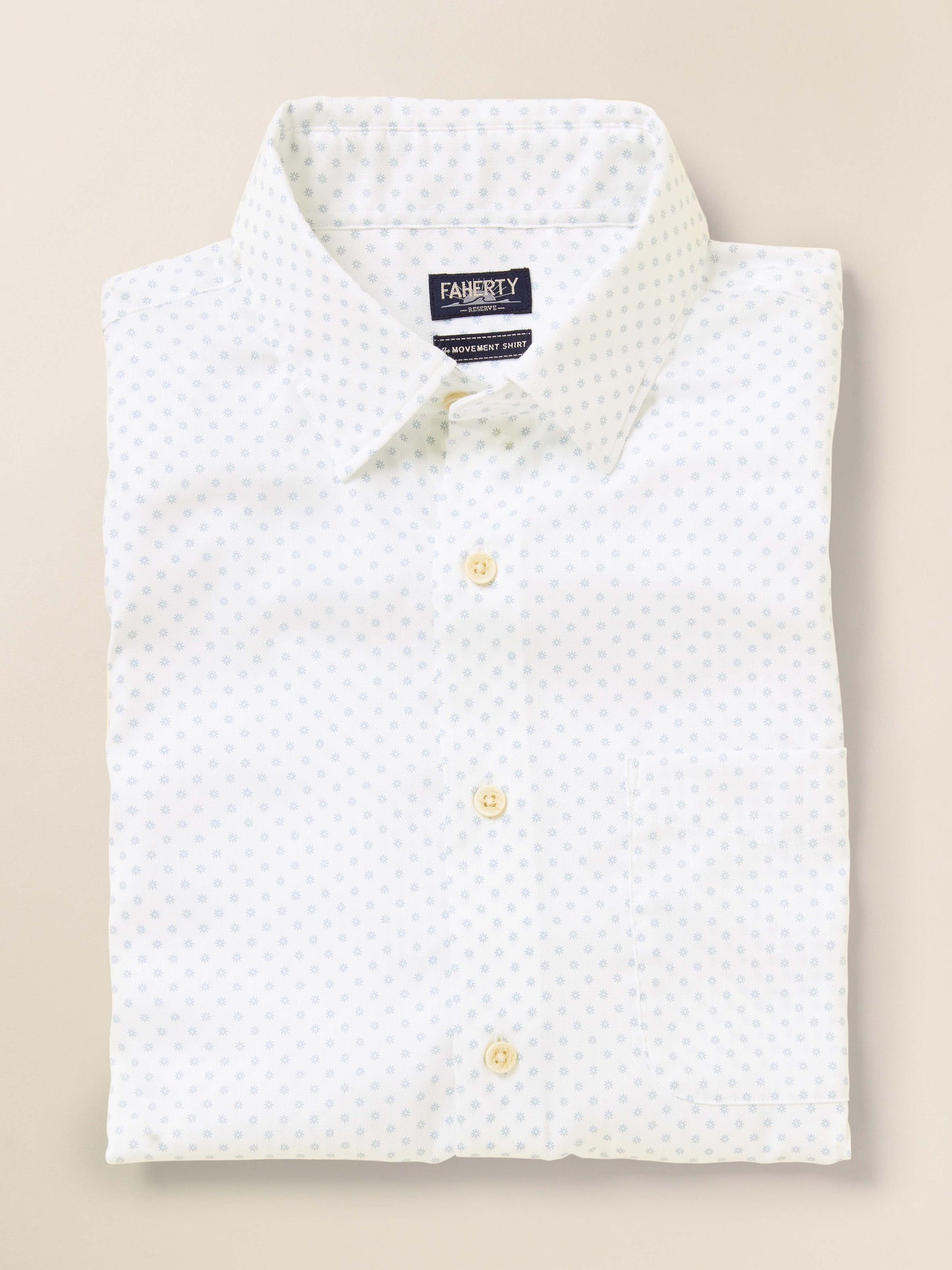 Short-Sleeve Movement™ Monterey Shirt - Mist Sunburst