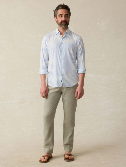 Movement™ Linen 5-Pocket Pant - Sage Cliff