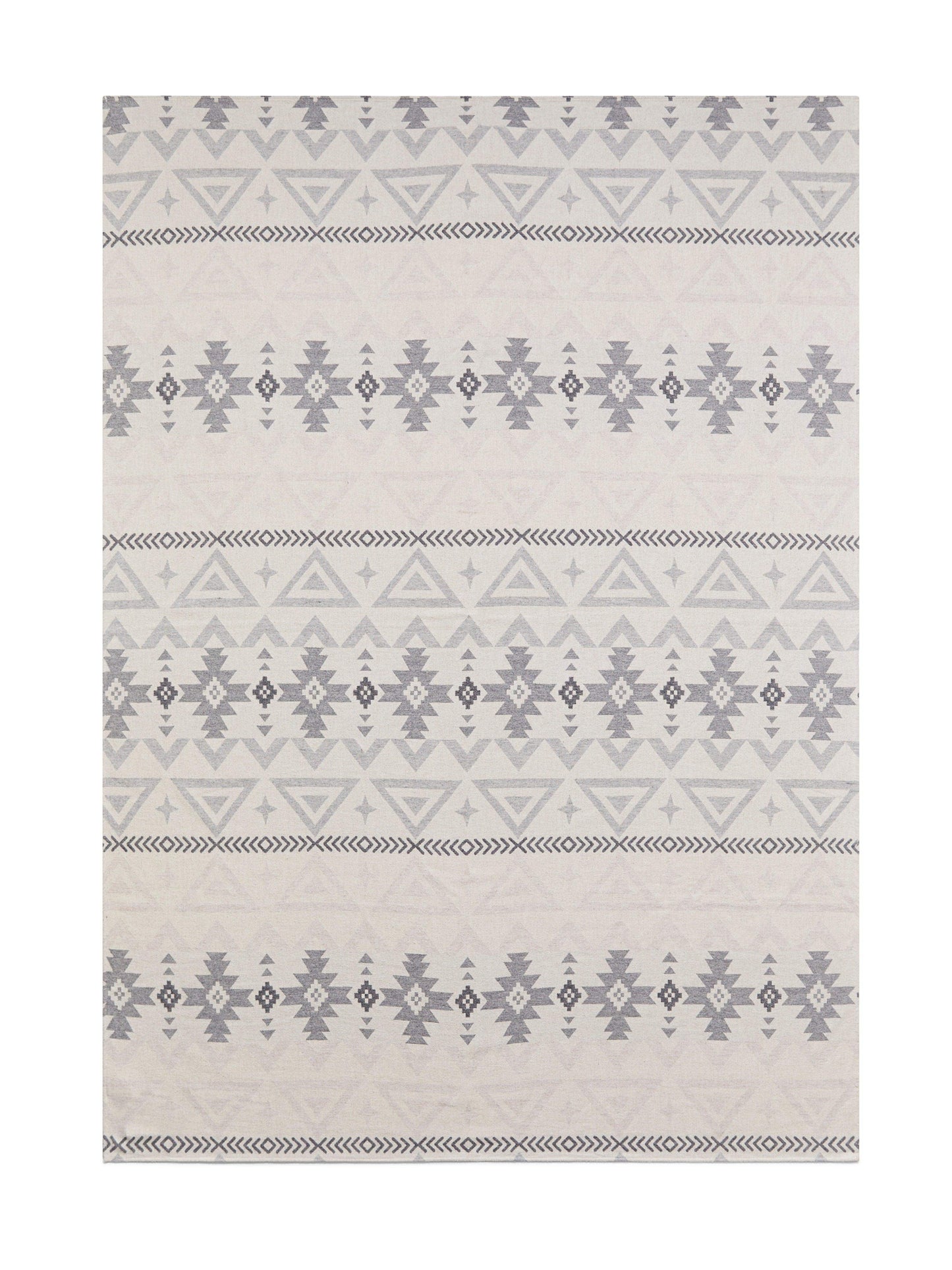 Doug Good Feather Adirondack Blanket - Ivory North Star