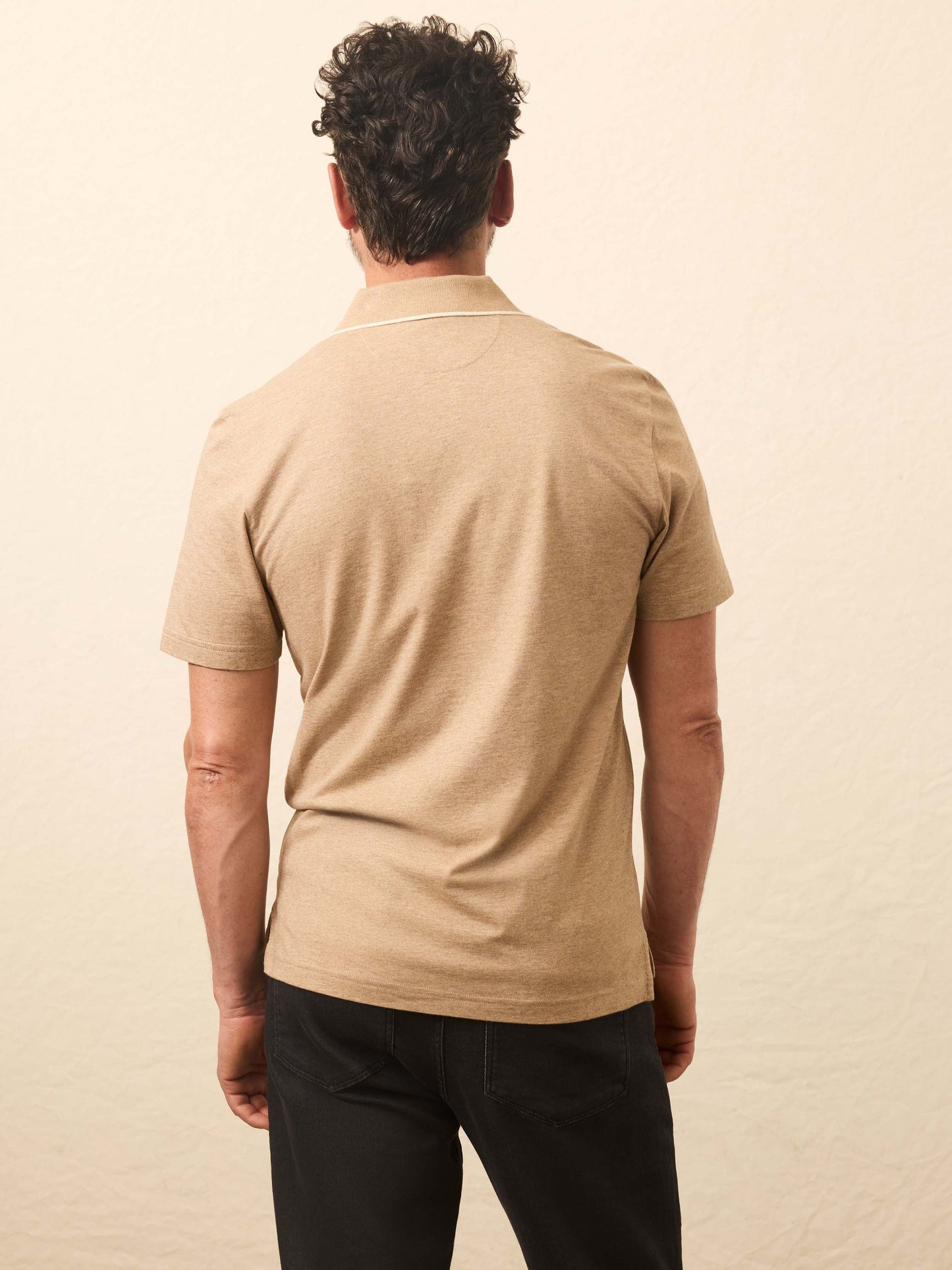 Short-Sleeve Movement™ Pique Polo - Driftwood Island Heather