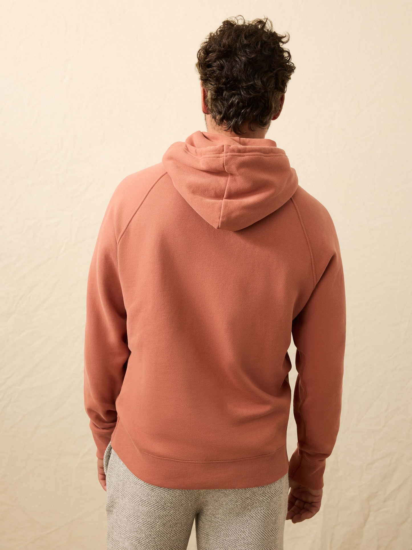 High Standard Fleece Hoodie - Dusty Sienna