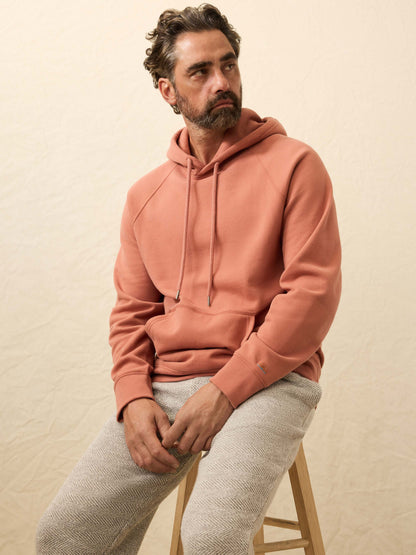 High Standard Fleece Hoodie - Dusty Sienna