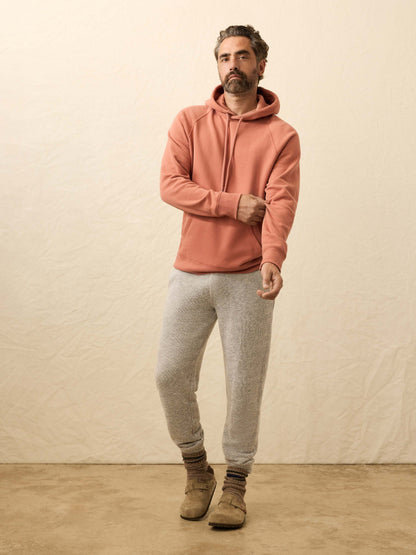 High Standard Fleece Hoodie - Dusty Sienna