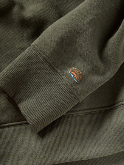 High Standard Fleece Hoodie - Fall Evergreen