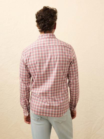Movement™ Shirt - Red Charcoal Plaid