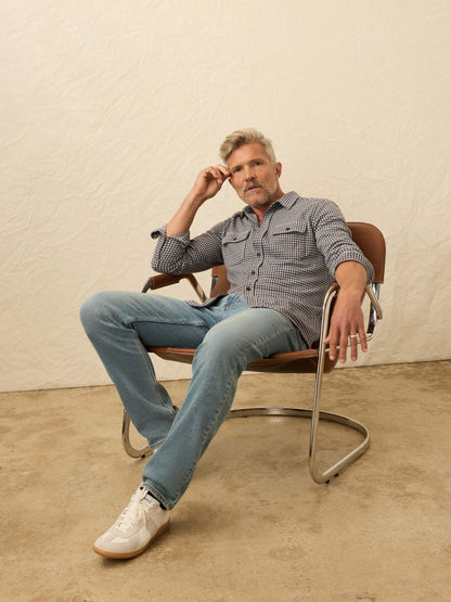 Legend™ Sweater Shirt - Encinitas Gingham