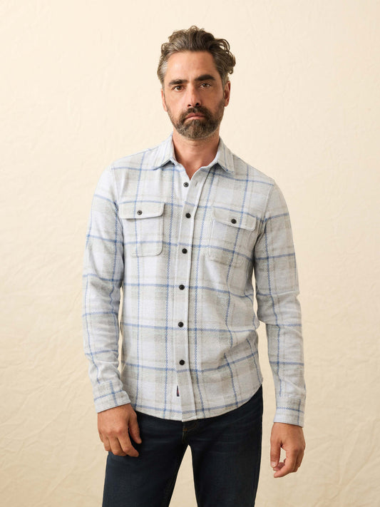 Legend™ Sweater Shirt - Maine Sky Plaid
