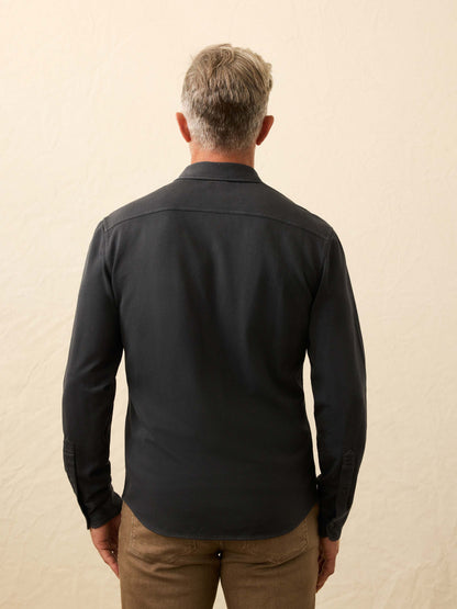 Field Knit Shirt - Washed Charcoal