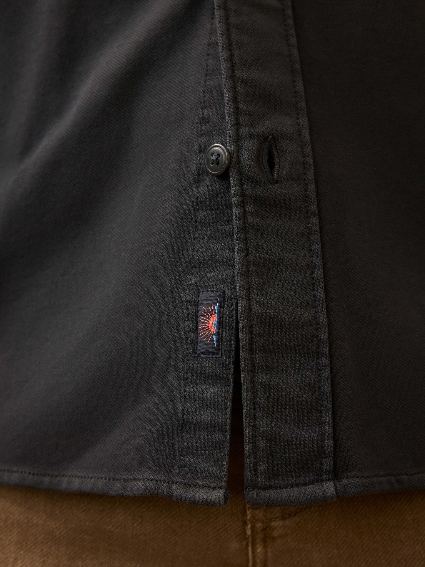 Field Knit Shirt - Washed Charcoal