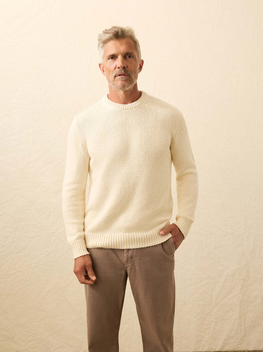 Heirloom Crewneck Sweater - Bone