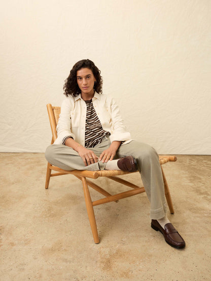 Legend™ Sweater Shirt - Light Oatmeal Twill