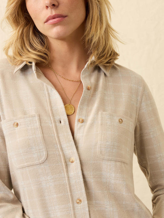 Legend™ Sweater Shirt - Desert Plains Plaid
