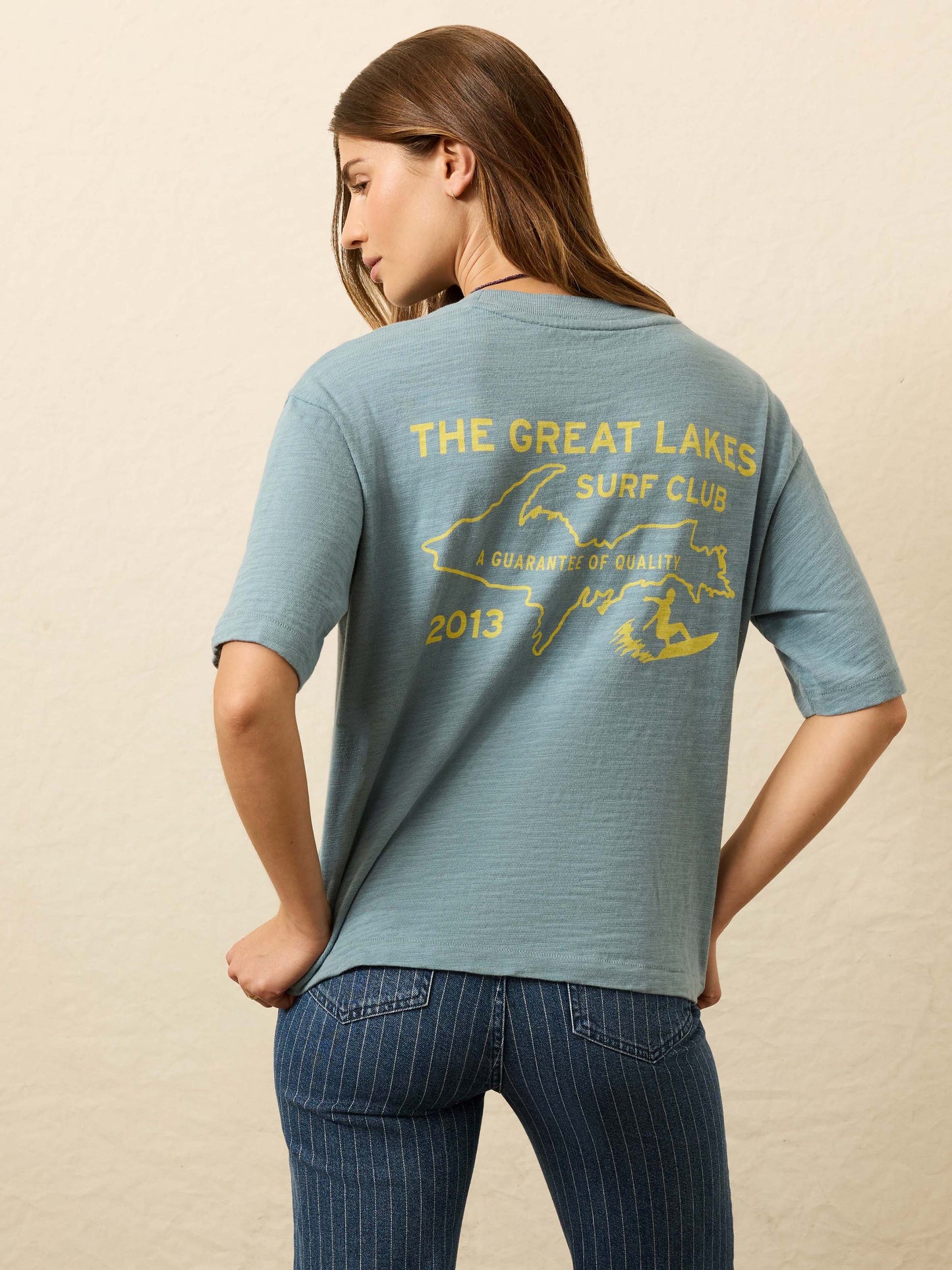 Sunwashed Slub Vintage Tee - Citadel