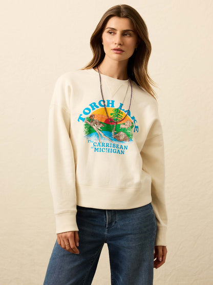 High Standard Fleece Vintage Crewneck - Cabo Blanco