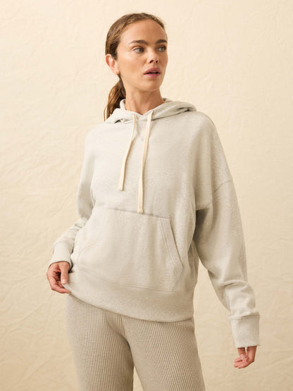 High Standard Fleece Hoodie - Light Grey Heather