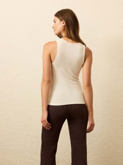 Featherweight Freestyle Tank - Egret