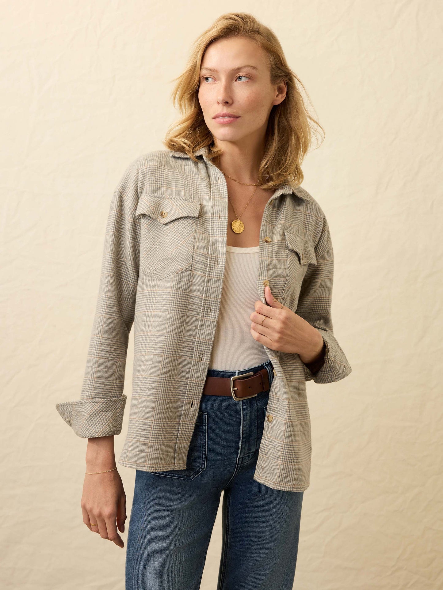 Heirloom Portuguese Flannel Overshirt - Canyon Plaid