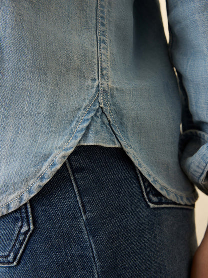 Tried & True Chambray Shirt - Mid Wash