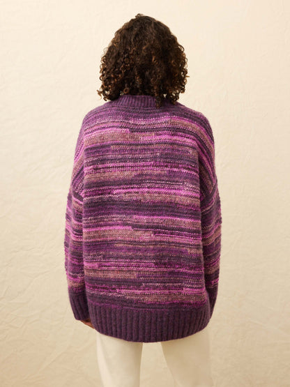 Cliffwalk Cardigan - Rose Dye Vines