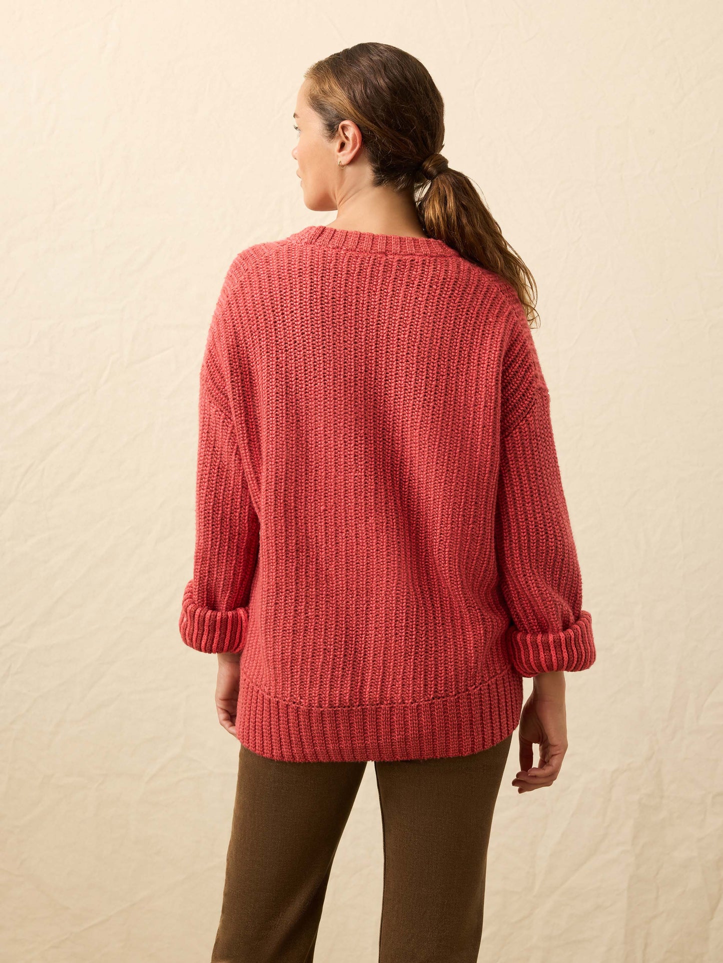 Heirloom Cotton Relaxed Crew - Dubarry Stripe