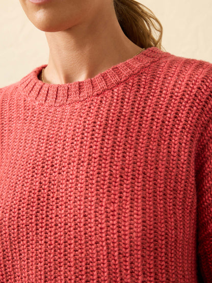 Heirloom Cotton Relaxed Crew - Dubarry Stripe