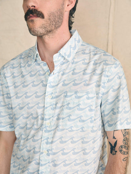 Movement™ Short-Sleeve Shirt - Ivory Endless Peaks