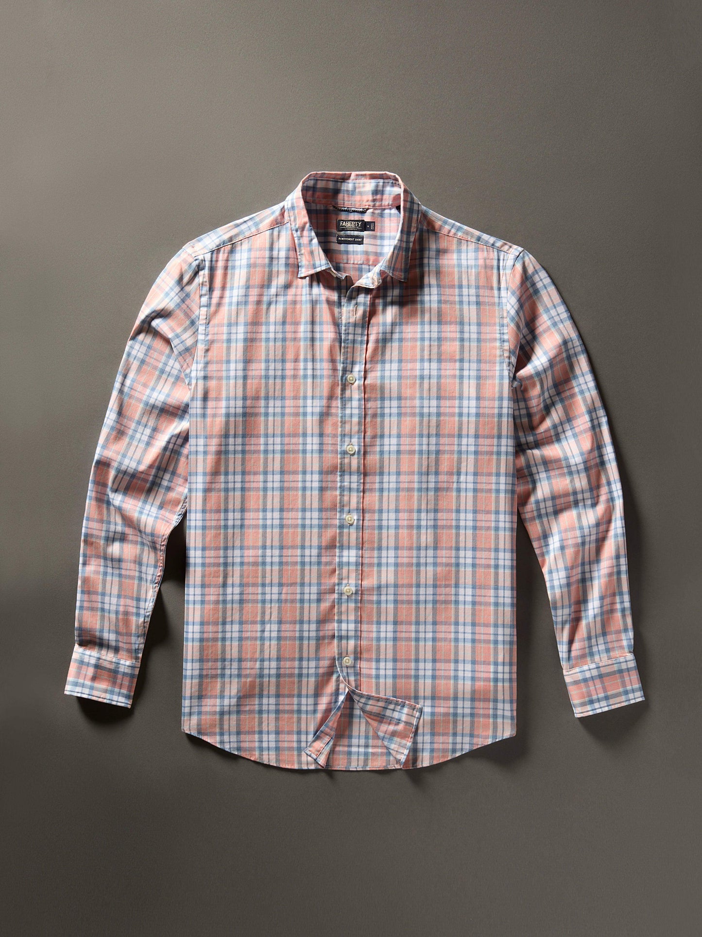 Movement™ Shirt - Ocean Coral Plaid