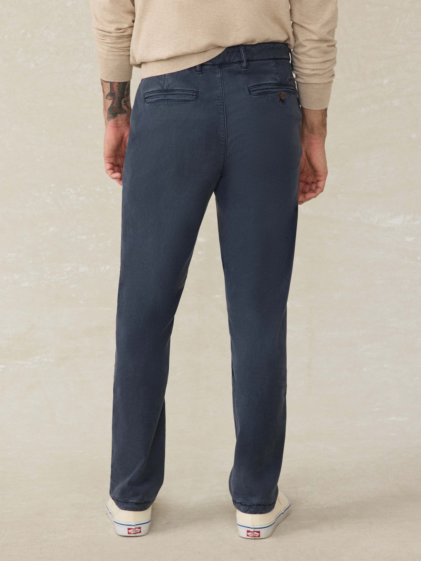 Coastline Stretch Chino - Blue Nights