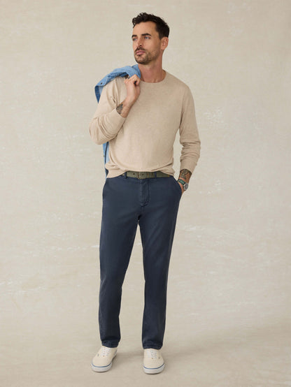 Coastline Stretch Chino - Blue Nights